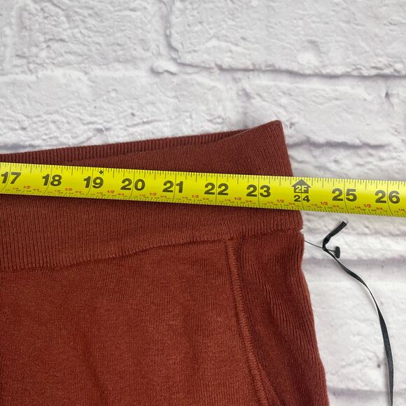 G5-1034 AVA & VIV  wide-leg cropped pants in a copper brown size 3X - Picture 4 of 7